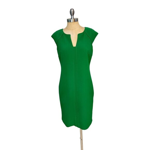 Karl Lagerfeld Paris Green Bodycon Dress Size 8 - Picture 1 of 4